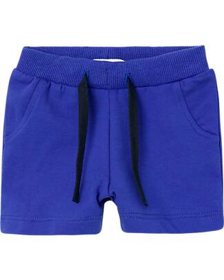 Name it Short with Drawstring - Clematis Blue - Organic Cotton Shorts