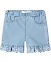 Name it Shorts - Light Blue Denim - 100% Cotton Shorts