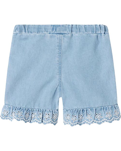 Name it Shorts - Light Blue Denim - 100% Cotton Shorts