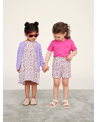Name it Shorts with Elastic Waist - Bright White - Organic Cotton Shorts