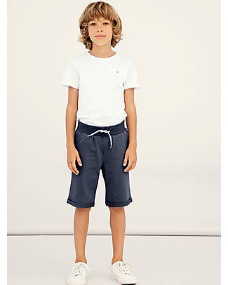 Name it Shorts With Pockets - Dark Sapphire - 100% Cotton Shorts