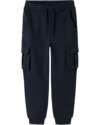 Name it Side Pocket Sweatpants - Dark Sapphire - Cotton Trousers