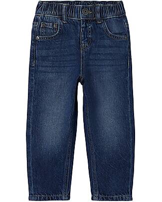 Name it Slim Fit Jeans - Dark Blue Denim - Elasticated Waist Jeans