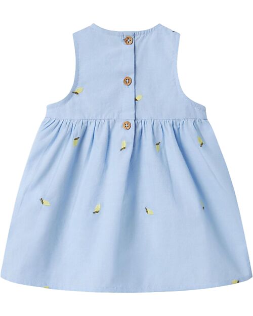 Name it Spencer Dress - Round Neck - Serenity - 100% Organic Cotton Dresses_