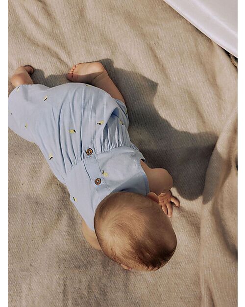 Name it Spencer Dress - Round Neck - Serenity - 100% Organic Cotton Dresses_