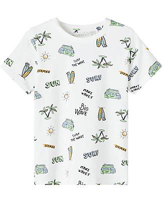 Name it Surf T-Shirt - Bright White - Organic Cotton T-shirts