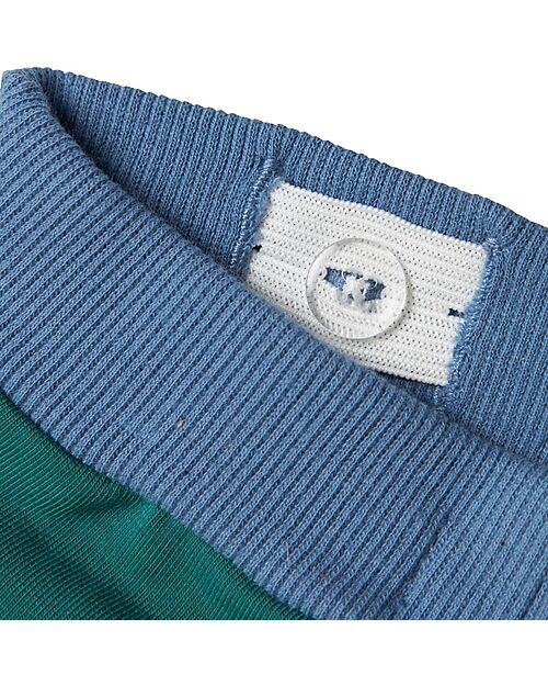 Name it Sweatpants - Coronet Blue - Dog - 3D Print - Organic Cotton Trousers