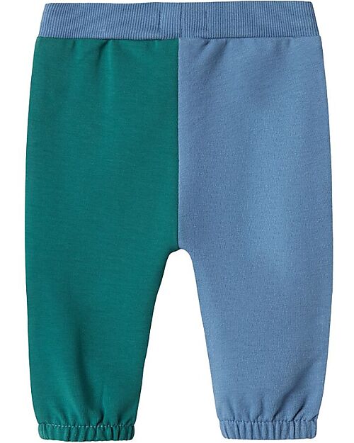 Name it Sweatpants - Coronet Blue - Dog - 3D Print - Organic Cotton Trousers