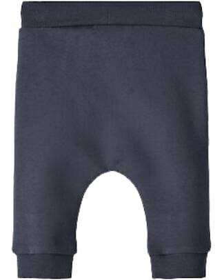 Name it Sweatpants - India Ink - with Fox Print - 95% Organic Cotton Trousers
