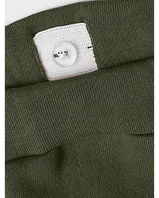 Name it Sweatpants - Rifle Green - with Applique - 100% Cotton Trousers