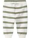Name it Sweatpants - Stripes - Tea and White - Organic Cotton Trousers