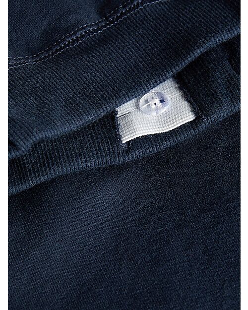 Name it Sweatpants with Adjustable Waist - Dark Sapphire - Organic Cotton Trousers