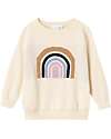 Name it Sweatshirt - Buttercream - Embroidered Rainbow - 100% Organic Cotton Sweatshirts