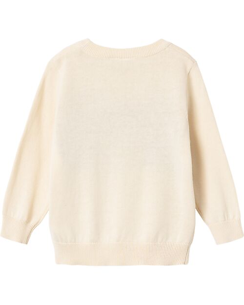 Name it Sweatshirt - Buttercream - Embroidered Rainbow - 100% Organic Cotton Sweatshirts