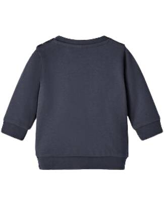 Name it Sweatshirt - India Ink - Fox Print - with Front Pocket - 95% Organic Cotton Sweatshirts