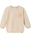 Name it Sweatshirt - Oxford Tan - with Front Pocket - 100% Organic Cotton Sweatshirts
