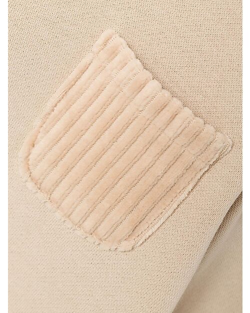 Name it Sweatshirt - Oxford Tan - with Front Pocket - 100% Organic Cotton Sweatshirts