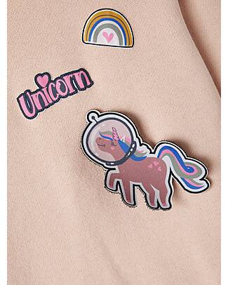 Name it Sweatshirt - Rose Smoke - with Applique - 100% Cotton Sweatshirts