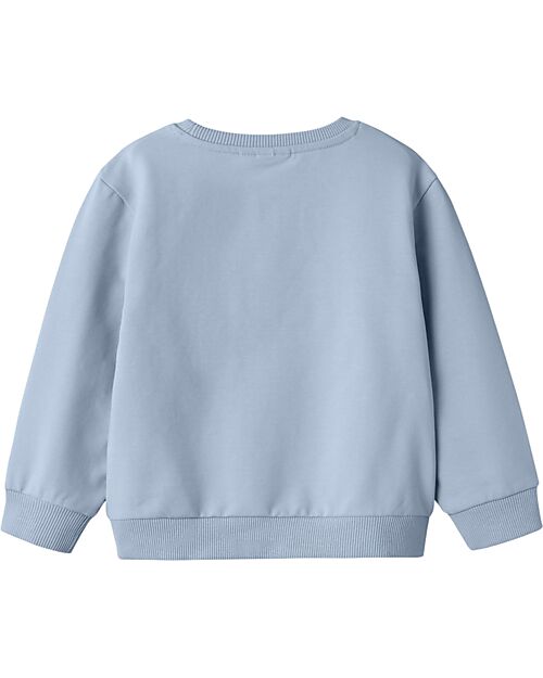 Name it Sweatshirt - Subdued Blue - Cherry - Organic Cotton Sweatshirts