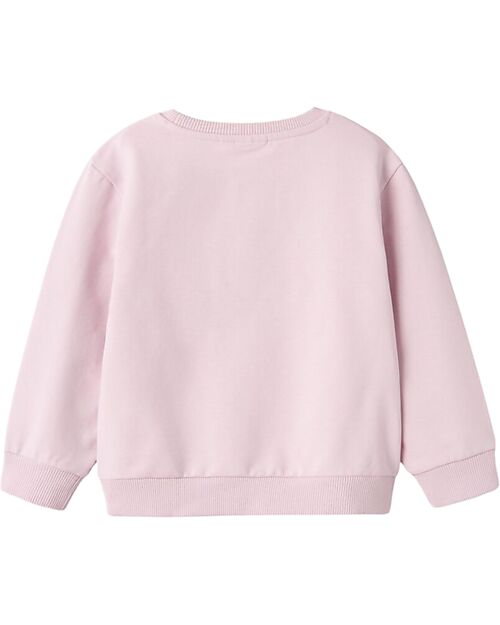 Name it Sweatshirt - Winsome Orchid - Cherry - Organic Cotton Sweatshirts