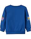 Name it Sweatshirt - with Boom Bang Print - True Blue - 100% Cotton Sweatshirts