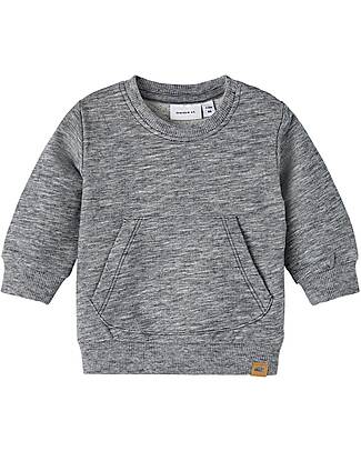 Name it Sweatshirt with Front Pocket - Dark Sapphire - Organic Cotton Sweatshirts