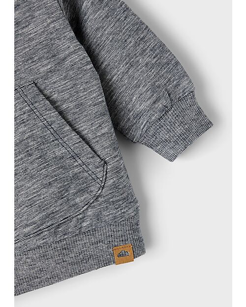 Name it Sweatshirt with Front Pocket - Dark Sapphire - Organic Cotton Sweatshirts