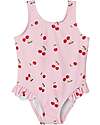 Name it Swimsuit with Ruffles - Pink - Cherries Swimsuits