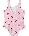 Name it Swimsuit with Ruffles - Pink - Cherries Swimsuits