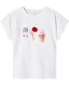 Name it T-Shirt - Bright White - Ice Cream - Organic Cotton T-shirts