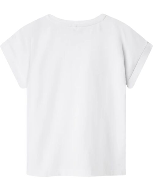 Name it T-Shirt - Bright White - Ice Cream - Organic Cotton T-shirts