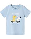 Name it T-Shirt - Chambray Blue - Best Friends - Organic Cotton T-shirts