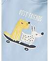 Name it T-Shirt - Chambray Blue - Best Friends - Organic Cotton T-shirts
