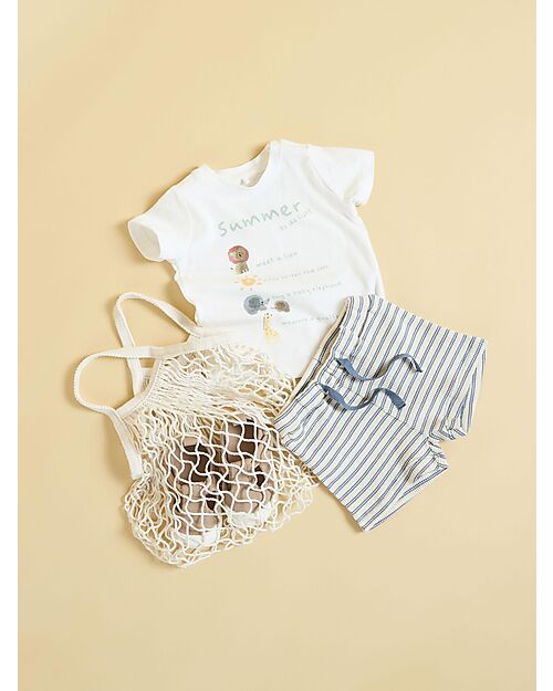 Name it T-Shirt - Cloud Dancer - Animals - Organic Cotton T-shirts