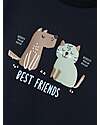 Name it T-Shirt - Dark Sapphire - Best Friends - Organic Cotton T-shirts