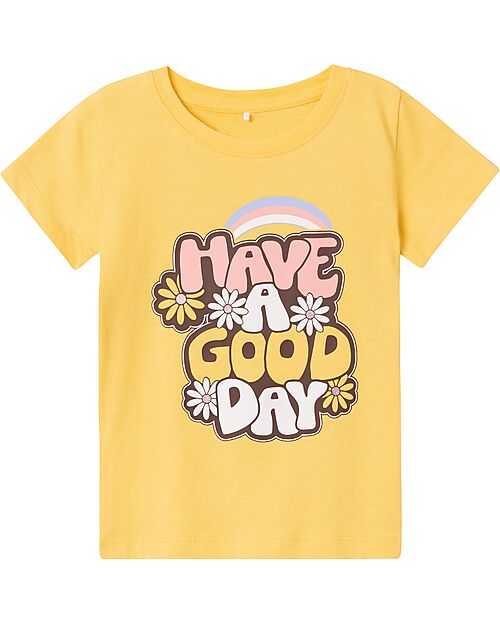 Name it T-Shirt - Glitter Details- 100% Organic Cotton T-shirts