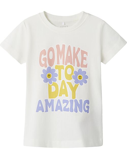 Name it T-Shirt- Glitter Details - 100% Organic Cotton T-shirts