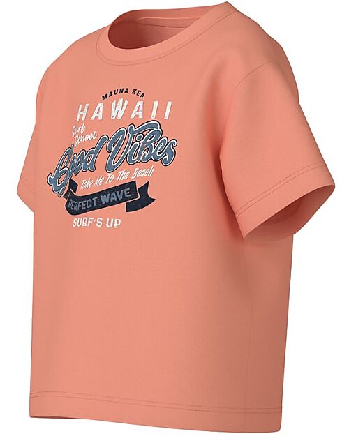 Name it T-Shirt - Papaya Punch - Good Vibes - 100% Cotton T-shirts