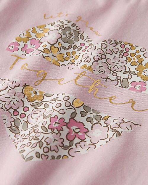 Name it T-Shirt - Pink - Heart - Organic Cotton T-shirts