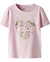 Name it T-Shirt - Pink - Heart - Organic Cotton T-shirts