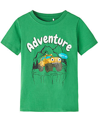 Name it T-Shirt with Adventure Print - Rolling Hills - 100% Cotton T-shirts