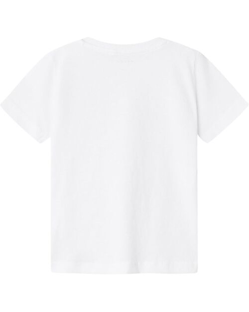 Name it T-Shirt with Dinosaur Print - White - 100% Cotton T-shirts