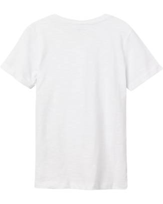 Name it T-Shirt with Pocket - Bright White - 100% Cotton T-shirts