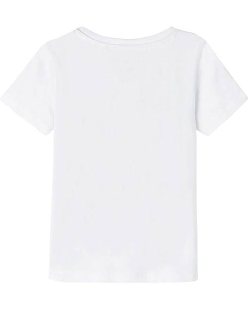 Name it T-Shirt with Print - Banana Buddies - White - Organic Cotton T-shirts