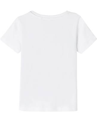 Name it T-Shirt with Print - Banana Buddies - White - Organic Cotton T-shirts
