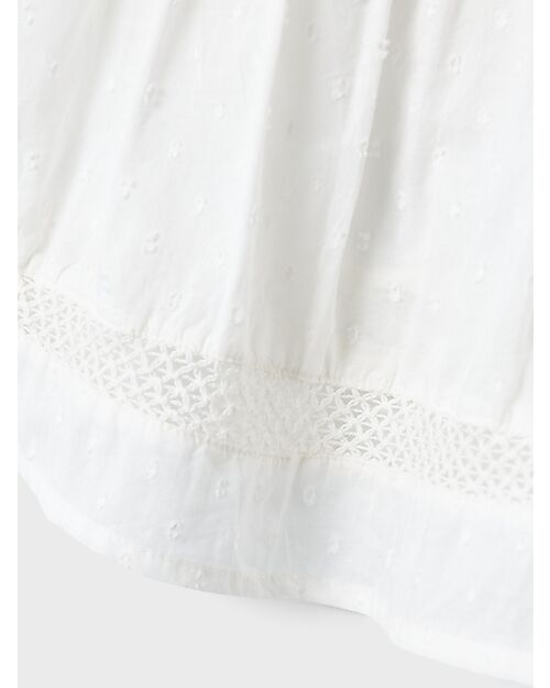 Name it T-Shirt with Ruffle - Jet Stream - 100% Cotton T-shirts