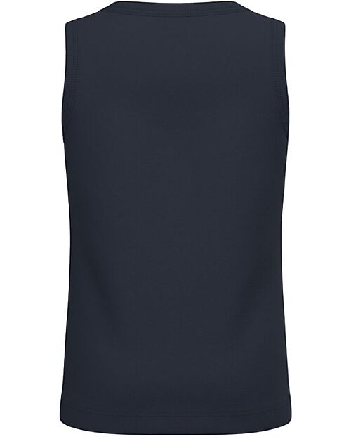 Name it Tank Top - Croco Cool - Dark Shappire - 100% Cotton Tank Tops