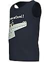 Name it Tank Top - Croco Cool - Dark Shappire - 100% Cotton Tank Tops