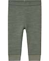 Name it Tights- Mulled Basil- Merino Wool and Cotton Trousers