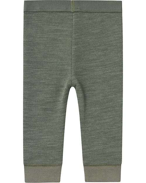 Name it Tights- Mulled Basil- Merino Wool and Cotton Trousers